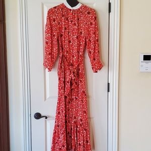 Chloe floral print maxi dress